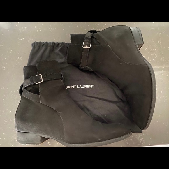 YSL Men’s Wyatt Jodhpur Boots - Picture 5 of 5